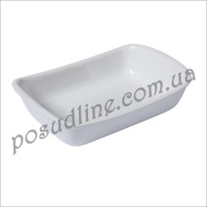 Форма прямоугольная керамическая Pyrex Supreme 30х20 см белая SU30RR1