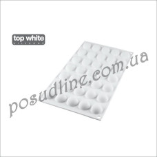 Форма силиконовая Silikomart d=26 мм, h=14 мм, 175 мл MICRO DOME5