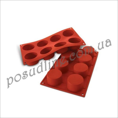 Форма силиконовая Silikomart Цилиндр 60x35 мм SF028/C