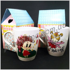 Кружка фарфор Fairy + коробка дом 350 мл 76000209