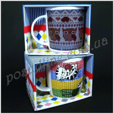 Кружка фарфор Handmade 320 мл в под.уп. 76000121