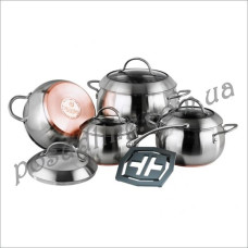 Набор посуды Vinzer Majestic Optima 9 пр VZ 89041