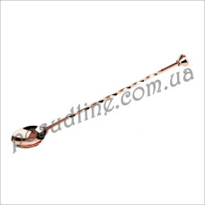 Ложка барная APS 27 см цвет медный 93034