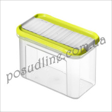 Емкость для сыпучих прямоугольная Rotho Domino 0,75 л 16x9x10 см 17425
