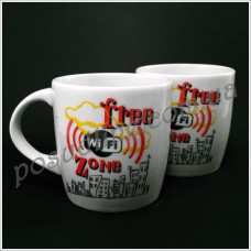 Кружка фарфор 350 мл Wi-Fi 75000143