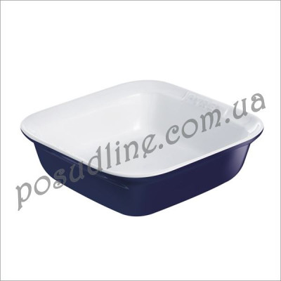 Форма квадратная Pyrex Impressions 240х240 мм синяя IC3SR24