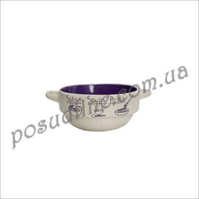 Бульонница Milika Soup Party Purple 680 мл М04100-320А