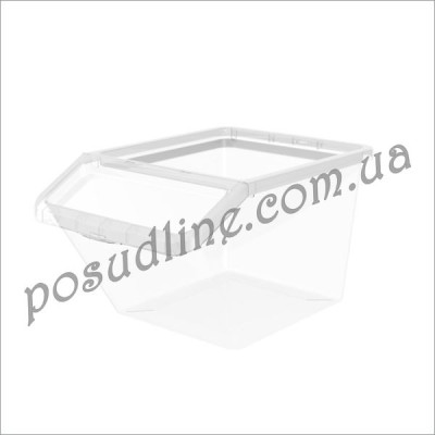 Ящик для хранения Plast Team Stanted 44 л с крышкой 2287
