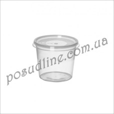 Емкость для морозилки круглая Plast Team Helsinki 0,3 л 90x90x79 мм 1501