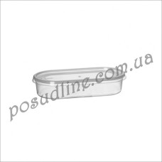 Емкость овальная для морозилки Plast Team Helsinki 0,4 л 190x90x39 мм 1502