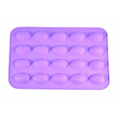 Форма силиконовая для льда/шоколада Fissman 28x19x1,2 см Перепелиные яйца 20 яч. 6554 F
