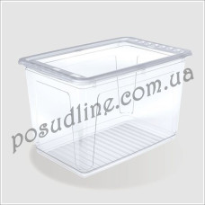 Ящик для хранения Keeper "Сlearbox" 52 л с крышкой 2238