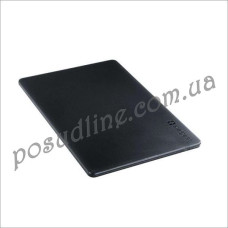 Доска разделочная Stalgast 450x300x13 мм черная 341457