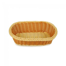 Корзинка для хлеба овальная 24x17x7 см двухцветная 7308 HL