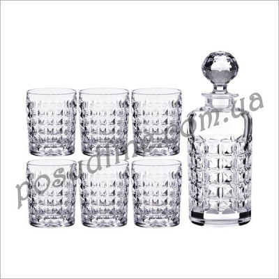 Набор для виски Bohemia Diamond 7 пр b99999-99T41/246