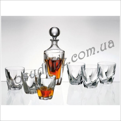 Набор для виски Bohemia Barley Twist 7 пр b99999-99V75/375