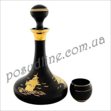 Набор для вина Egermann 7 пр черный 3802-16535