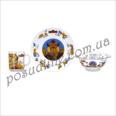 Набор для детей ОСЗ Disney Лев хранитель 3 предмета H.1914/1335