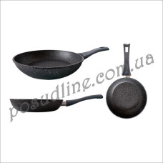 Сковорода Gusto 20 см без крышки покрытие Marble 2104-20 GT