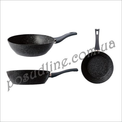 Сковорода Gusto 26 см без крышки покрытие Marble 2104-26 GT