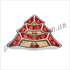 Менажница Christmas Collection 24x24x5 см 986-001