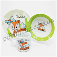 Набор для детей Limited Edition Sweet Fox 3 пр C526