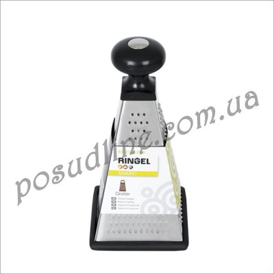 Терка 4-х сторонняя RINGEL Main 23 см черная RG-5100-23/5-RG