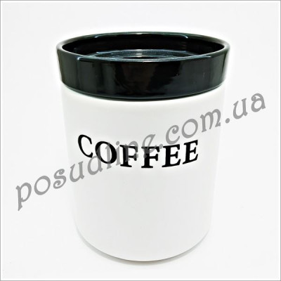 Банка Milika Black Stone Coffee 700 мл M04130-BP-C