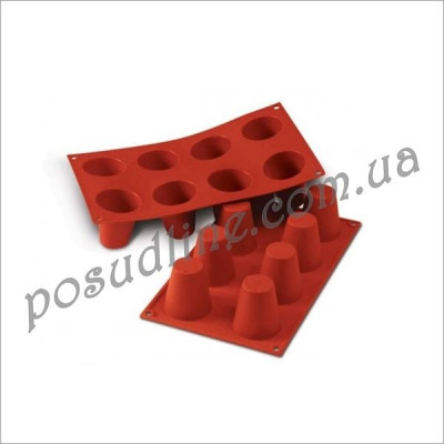 Форма силиконовая Silikomart Ромовая Баба 60x55 мм SF021/C