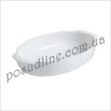 Форма овальная керамическая для запекания Pyrex Signature 25x18 см белая SG25OR1