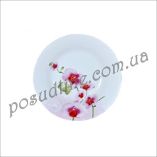 Тарелка круглая суповая Орхидея 8 " 3082-03
