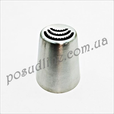 Насадка кондитерская №40 3,8x4,3 см 18752