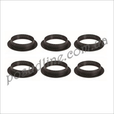 Набор форм для тарт Silikomart Tarte Ring 6 шт d=80 мм h=20 мм Tarte Ring D80