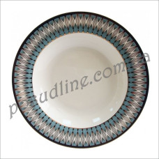 Тарелка глубокая круглая Astera Callisto Jacquard 23 см A0560-TH5826D