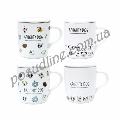 Кружка с крышкой и мет.ситом В мире животных О8030-67