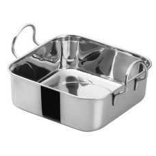 Форма квадратная мини для подачи Winco 11,4 см с ручками 02293 ПМ