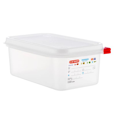 Контейнер для хранения с крышкой GN 1/4, h 100 мм, 2,8 л Araven 03027