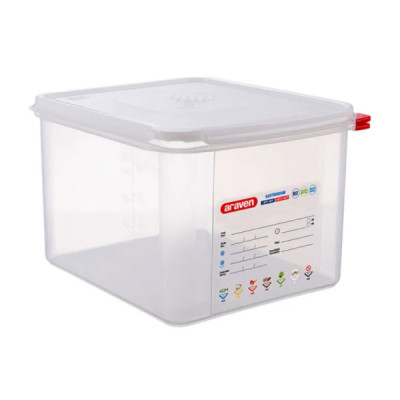 Контейнер для хранения с крышкой GN 1/2, h 200 мм, 12,5 л Araven 03035