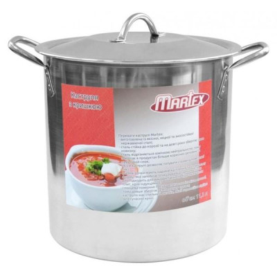 Кастрюля с метал. крышкой Martex 11,3 л 26-270-006