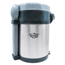 Термос для еды Krauff 2,0 л + 3 пласт.емкости 26-178-045