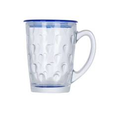 Кружка Luminarc New morning Pears Blue 320 мл с крышкой p0288