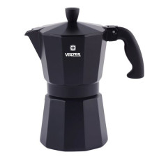 Гейзерная кофеварка на 6 чашек Vinzer Nero алюм. VZ 89395