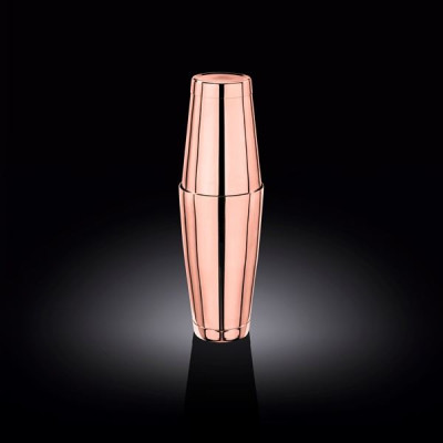 Шейкер с двойным дном Wilmax Boston Copper 550x800 мл нерж.сталь WL-552024