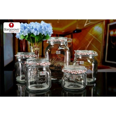 Банка для сыпучих Borgonovo Gourmet Ermetico 1,0 л 17209720