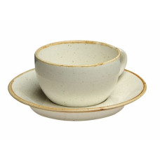 Чашка с блюдцем Porland Seasons Beige 200 мл (блюдце 160 мм) 222105.B