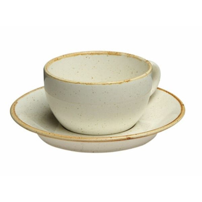 Чашка с блюдцем Porland Seasons Beige 200 мл (блюдце 160 мм) 222105.B