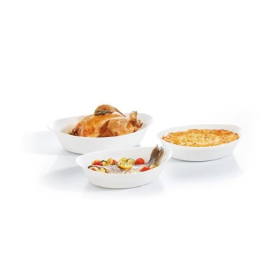 Набор форм для запекания Luminarc Smart Cuisine (овал 29/32/38 см) P0691
