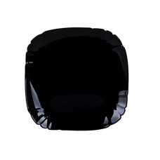 Тарелка обеденная квадратная Luminarc Lotusia Black 25,5 см P7063