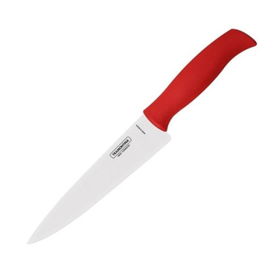 Нож Tramontina Soft Plus Chef 178 мм красная ручка 23664/177