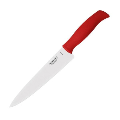 Нож Tramontina Soft Plus Chef 203 мм красная ручка 23664/178